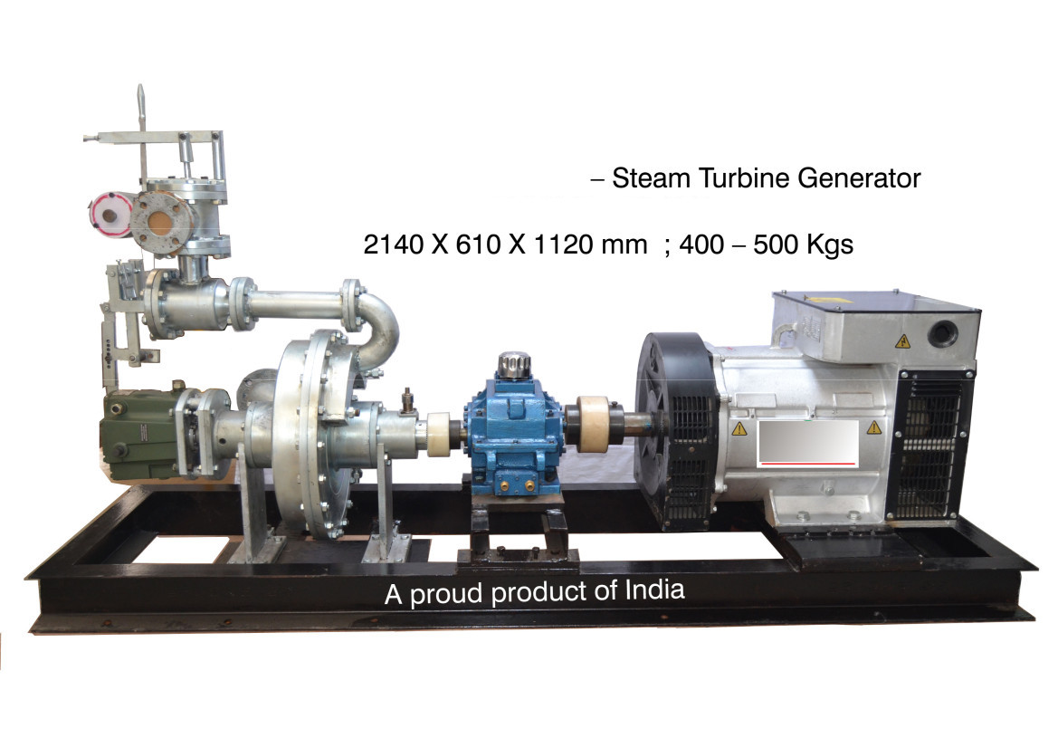 Mini steam turbines from 10
                                      up to 3000kw