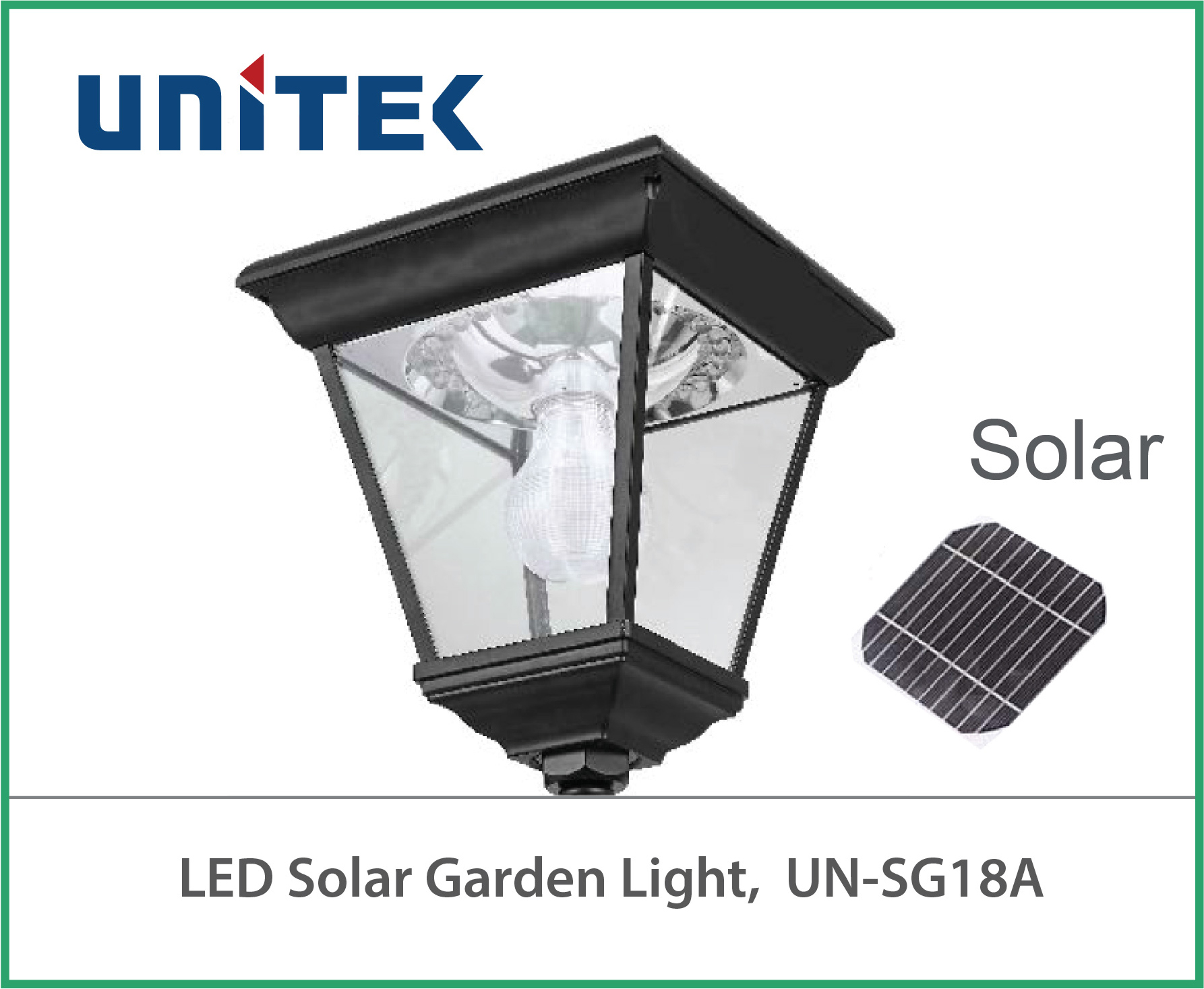 Solar LED
                    Jardin