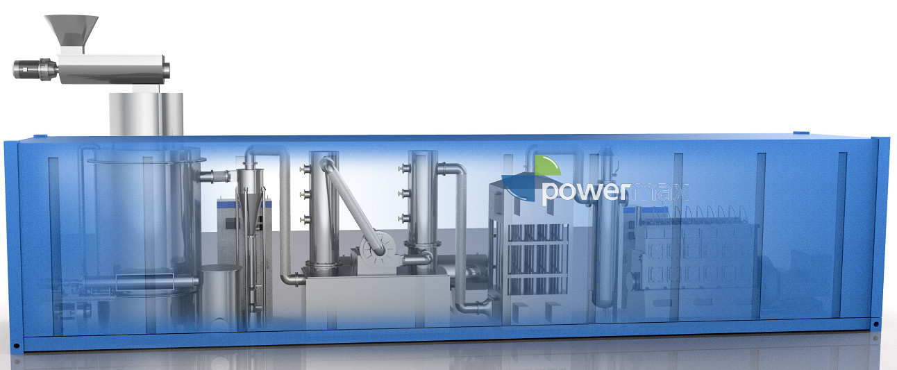 generador de
                            biomasa 100kw en 40'FCL